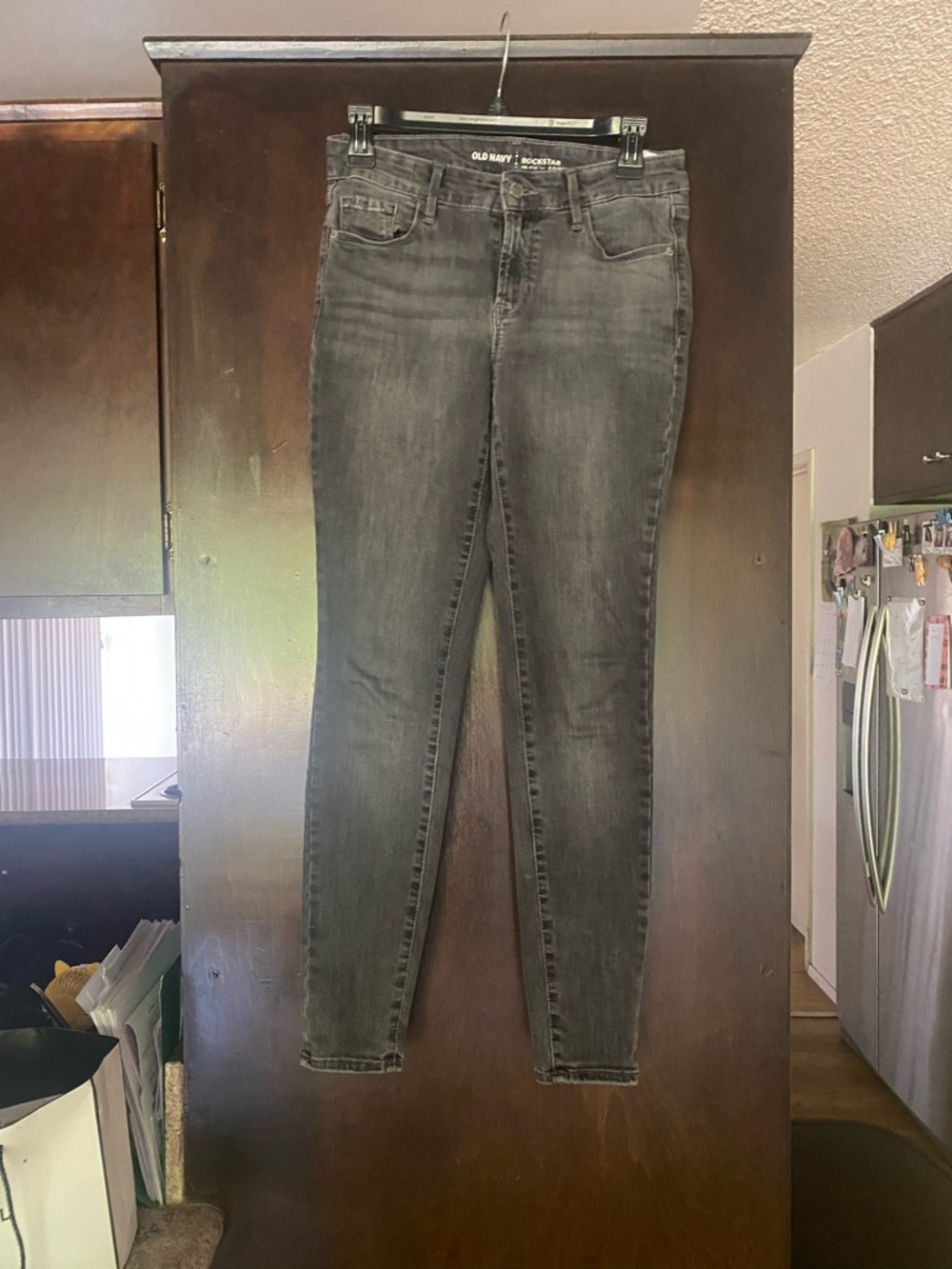 Old Navy Women's Gray Wash High-Rise Skinny Jeans